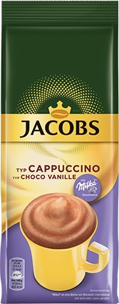 JACOBS MILKA CAPPUCCINO ČOKO VANILKOVÁ PRÍCHUŤ 500G