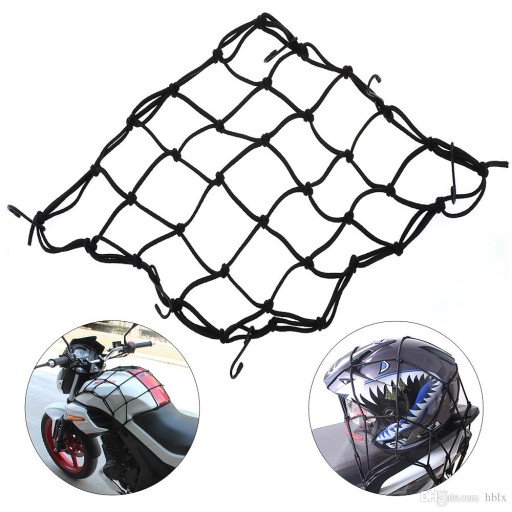 SIEŤ NA BATOŽINU NA MOTORKU, PRILBU, MOTORKU, 6 HÁKOV, 60c