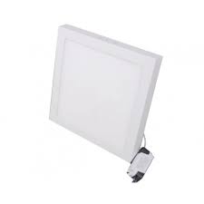 Štvorcové prisadené LED panelové 12W stropné svietidlo NEUTRAL