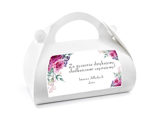 Veľké tortové boxy Balenie PERSONALIZÁCIA