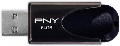 Pero 64GB PNY Attache klasické rozšíriteľné čierne