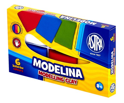 ASTRA modelovacia hmota 6 farieb ORIGINÁL