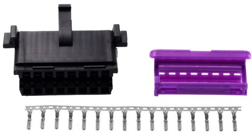 OBDI OBD2 KONEKTOR VOLKSWAGEN VW AUTO ZÁSUVKA