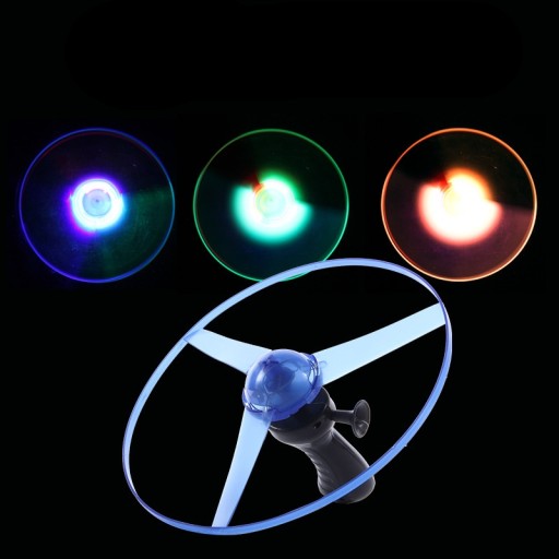 Lietajúci UFO prsteň + LED + odpaľovač HIT LETO