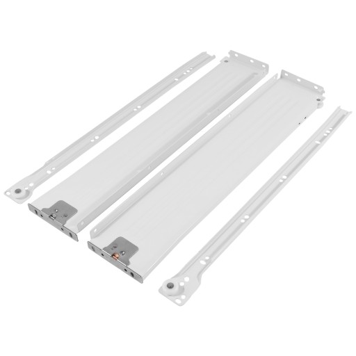 METALBOX zásuvka H-86 L-250mm biela - SET