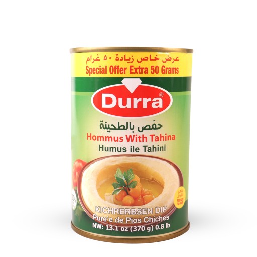 HUMMUS CÍCER A TAHINI PASTE 370 g DURRA