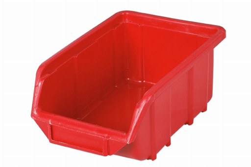 ZÁSUVKA NA PLASTOVÉ NÁDOBY 11116576 ECOBO ČERVENÁ