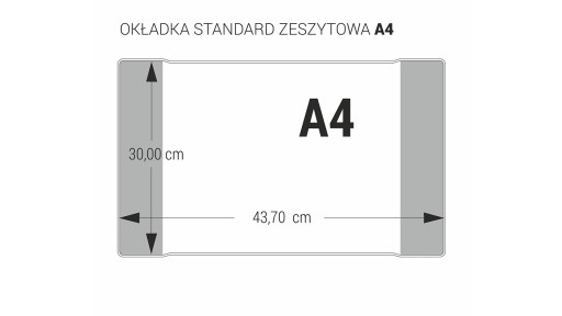 Obal na školský zošit A4 BIURFOL 10 ks