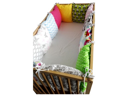 MODULOVÝ chránič na posteľ 60/120 cm, vankúše MODUL 35x35 1 ks DIZAJNY
