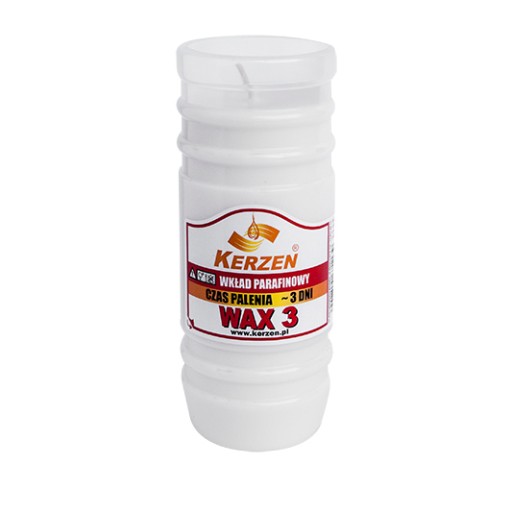 Parafínová vložka do sviečok Kerzen 14,1 cm WAX3