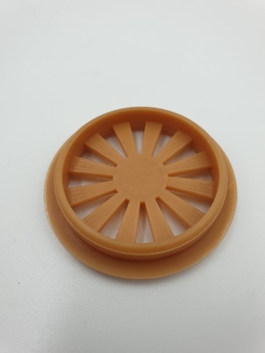 Plastový nábytkový prieduch fi/40mm jelša 4 ks