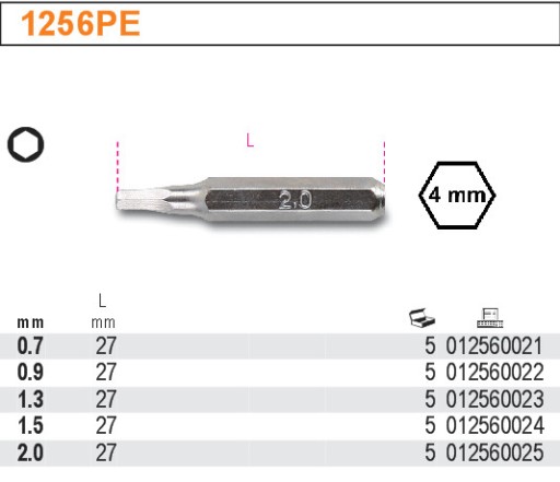 6-RAMENNÁ DRŽIAK 1,3MM BETA 1256PE/1,3