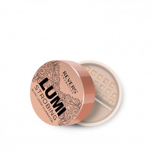 REVERS-LUMI LOOSE HIGHLIGHTER STROBING GLOW LOOSE č.-01-zlatá žiara 1 ks