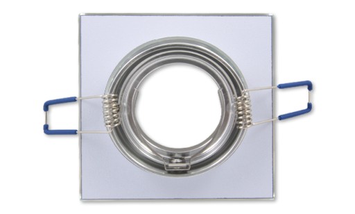 HRUBÉ POHYBLIVÉ SKLENENÉ TVAROVKY WHI LED SQUARE +GU10