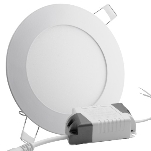 Okrúhly zapustený LED stropný panel 6W NEUTRAL