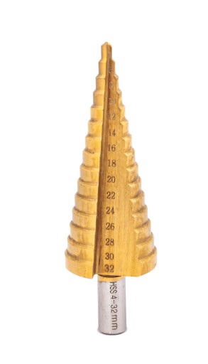 KROKOVACÍ KUŽELOVÝ VŔTAČ HS TYTAN 4-32mm VŔTAČKY