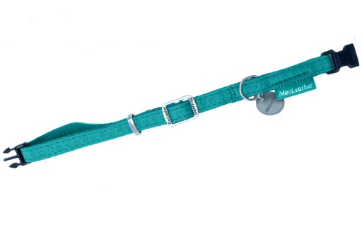 ZOLUX MACLEATHER PÁSKA GOLIEROVÁ 10mm TYRKYSOVÁ