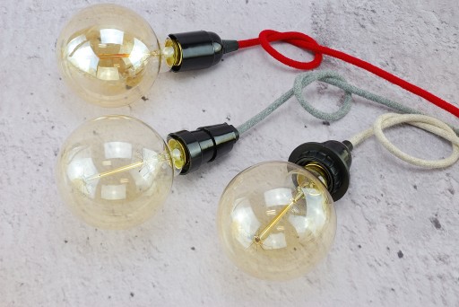 EDISON G95 žiarovka veľká uhlíková žiarovka LOFT spider
