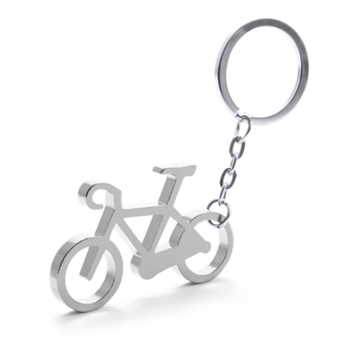 Kľúčenka BIKE, strieborná