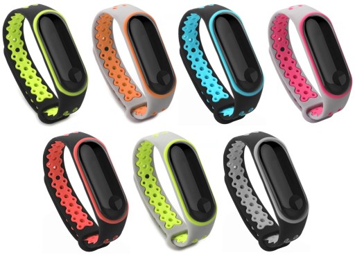 XIAOMI BAND4 náhradný náramok farby SOFT HOLE