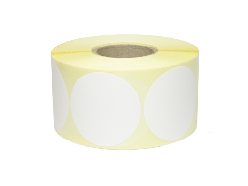 SAMOLEPIACIE TERMOTRANSFEROVÉ ETIKETY fi 50 1000 ks