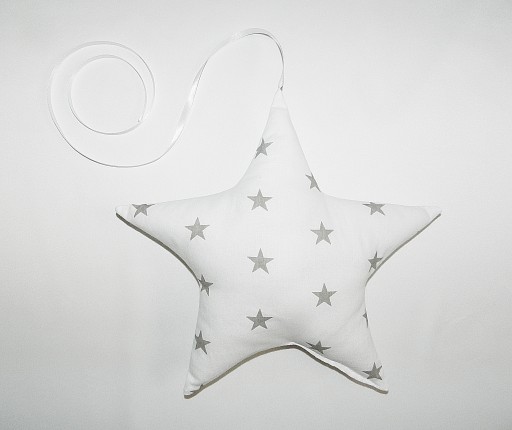 STAR / PENDANT bavlnený vankúš 27cm Belbi