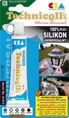 UNIVERZÁLNY SILIKÓN TECHNICQLL 20g biely