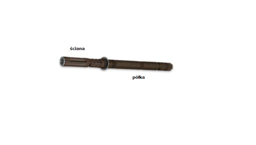 Neviditeľná opora pre policovú hmoždinku 10x140mm