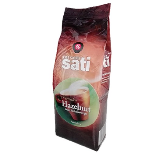 CAFE SATI LIESKOVÝ ORIEŠOK - KÁVA S ORIEŠKOVOU PRÍCHUŤOU, MLETÁ 100% ARABICA 250G