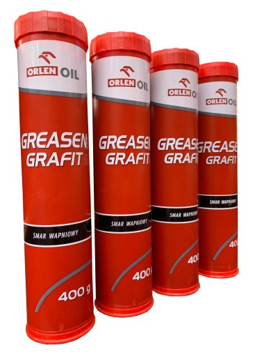 Calcium Graphite Grease Orlen Oil GREASEN GRAPHITE | 400g NÁPLŇ TUBOVÁ NÁPLŇ