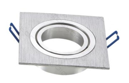 Štvorcové svietidlo Aigostar Alu brushed M1030