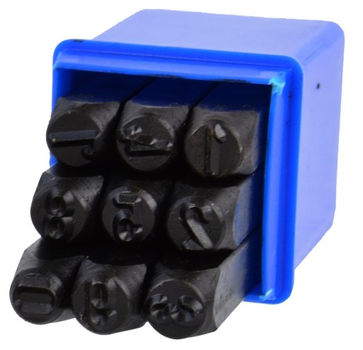 Číselné čítačky 8mm/9 kusov.