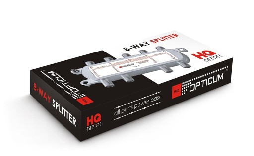 OPTICUM 8-WAY HQ 5 splitter - 2400 MHz 8-cestný