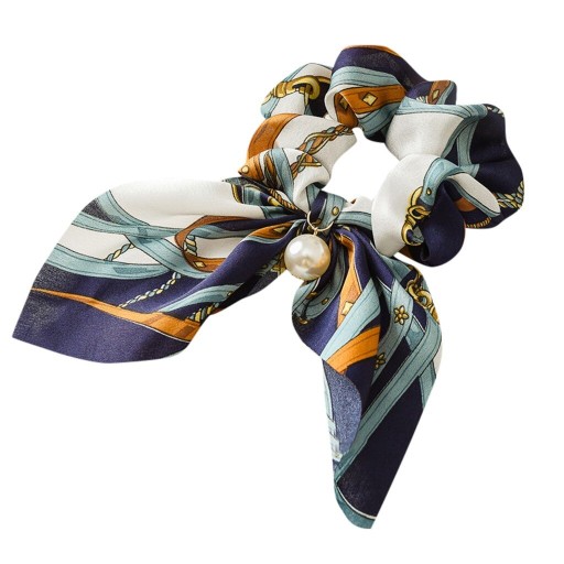 Gumička do vlasov, froté, šatka, mašľa, ozdoba, prívesok, elegantná perla