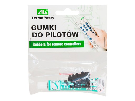 Gumy na opravu diaľkových ovládačov, 100 kusov + AG CHEMICKÉ LEPIDLO