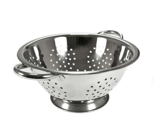 Nerezový cedník Shine cedník 24cm sito na pasírovanie zeleniny ovocné rezance
