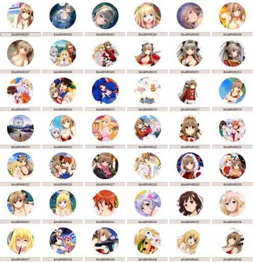 Anime Amagi Brilliant Park Pins MNOHÉ DIZAJNY