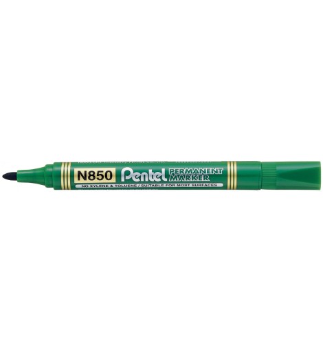 Permanentný okrúhly fix PENTEL N850 zelený