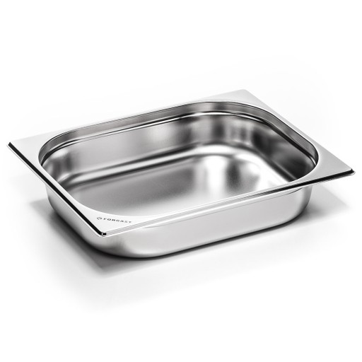 NÁDOBA GASTRONOMICKÁ OCELOVÁ GN 1/2 - 4 CM 40 MM FORGAST FG04204