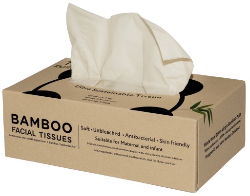 BAMBUSOVÉ HYGIENICKÉ Utierky, 100 ks, ZUZII