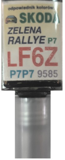 SKODA 9585 LF6Z P7 RALLYE ZELENÝ LAK TUCH-UP