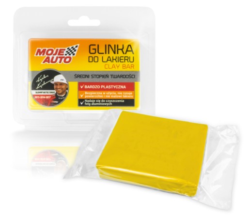 Moje Auto Clay Bar Medium - Medium paint clay 60g