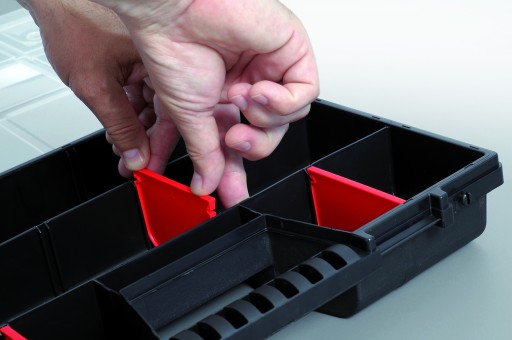 Organizér KNO20154 Skrutkovací box, 11 priehradok