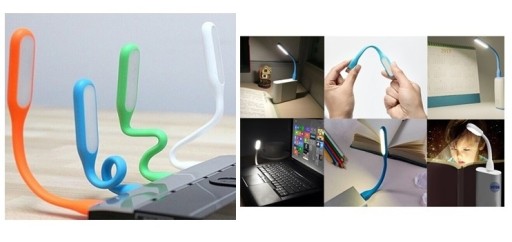 USB LAMPA OSVETLENIE FAREBNÉ LED SVETLÁ