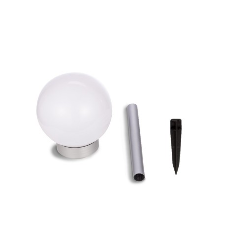 SOLAR LED svietidlo Solárne záhradné svietidlo BULL 10 cm