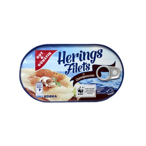 GG Double Herring Filets hubová omáčka 200g