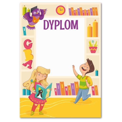 DIPLOM PRVEJ TRIEDY A4