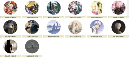 Manga Anime Mushishi Pins VEĽKÝ VÝBER