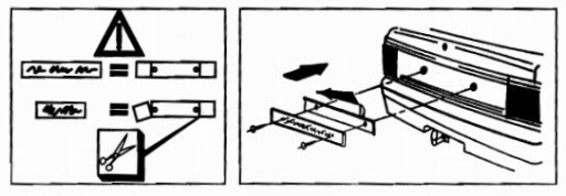 TLMENIE PODLOŽKY PRE ŠPZ SKODA