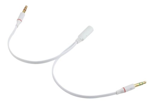 Adaptér na kábel slúchadiel Splitter Jack 3.5 KVALITA